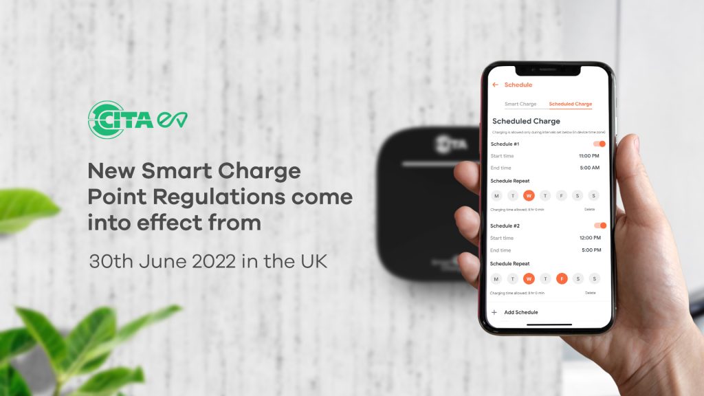 Smart Charge Point Regulation in the UK CITA EV Charger