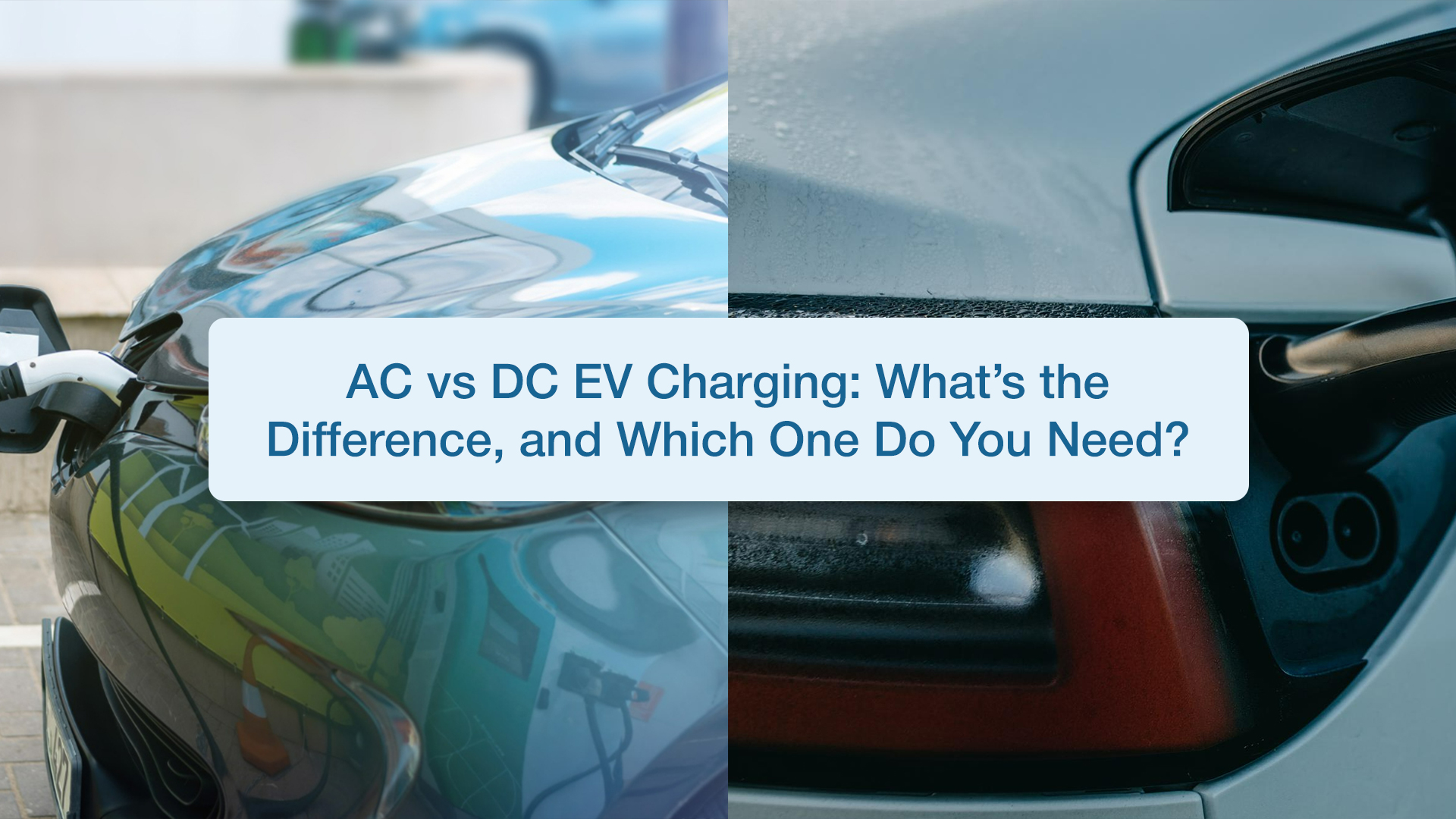 AC vs DC EV Charging